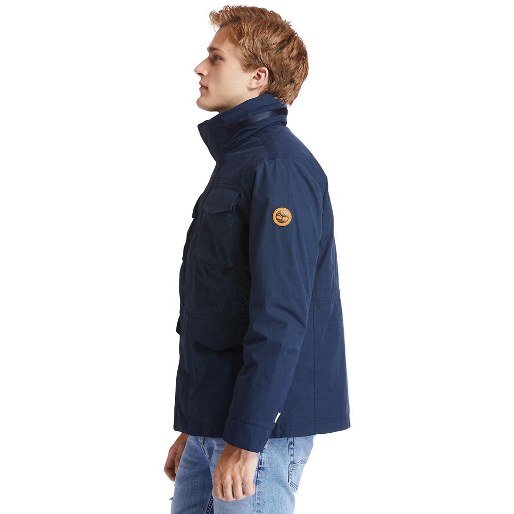 Timberland Mens Jackets Snowdon Peak 3-in-1 M65 Waterproof - Navy - India WR3420791